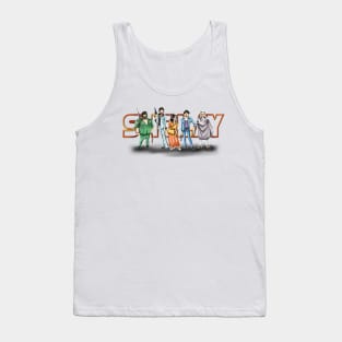 Sholay Animation Tank Top